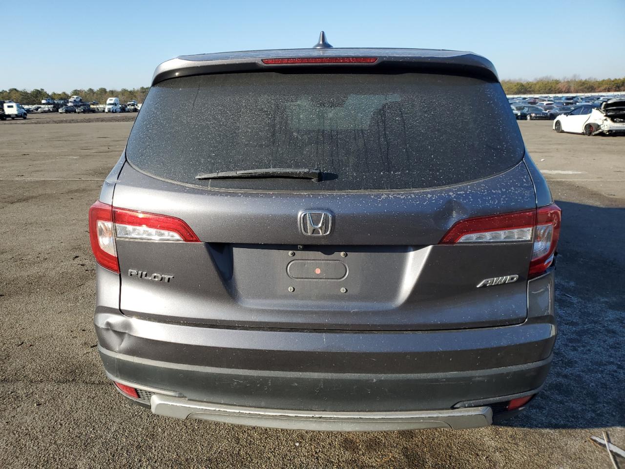 2021 Honda Pilot VIN 5FNYF6H3XMB074665 Copart auction photo, side / front end damage thumbnail 6