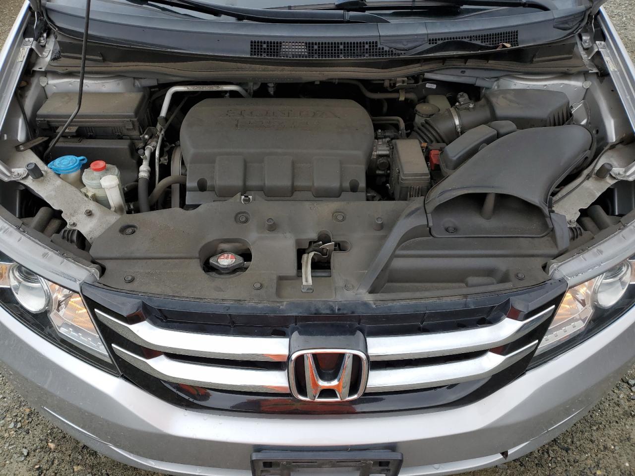 2015 Honda Odyssey VIN 5FNRL5H60FB094850 Copart auction photo, side damage thumbnail 12