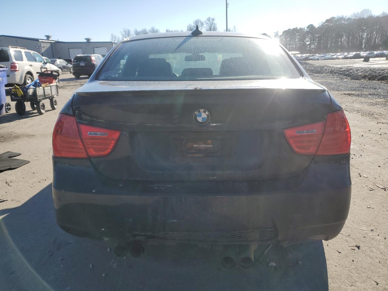2008 BMW M3 VIN WBSVA93538E041468 Copart auction photo, undercarriage damage thumbnail 6