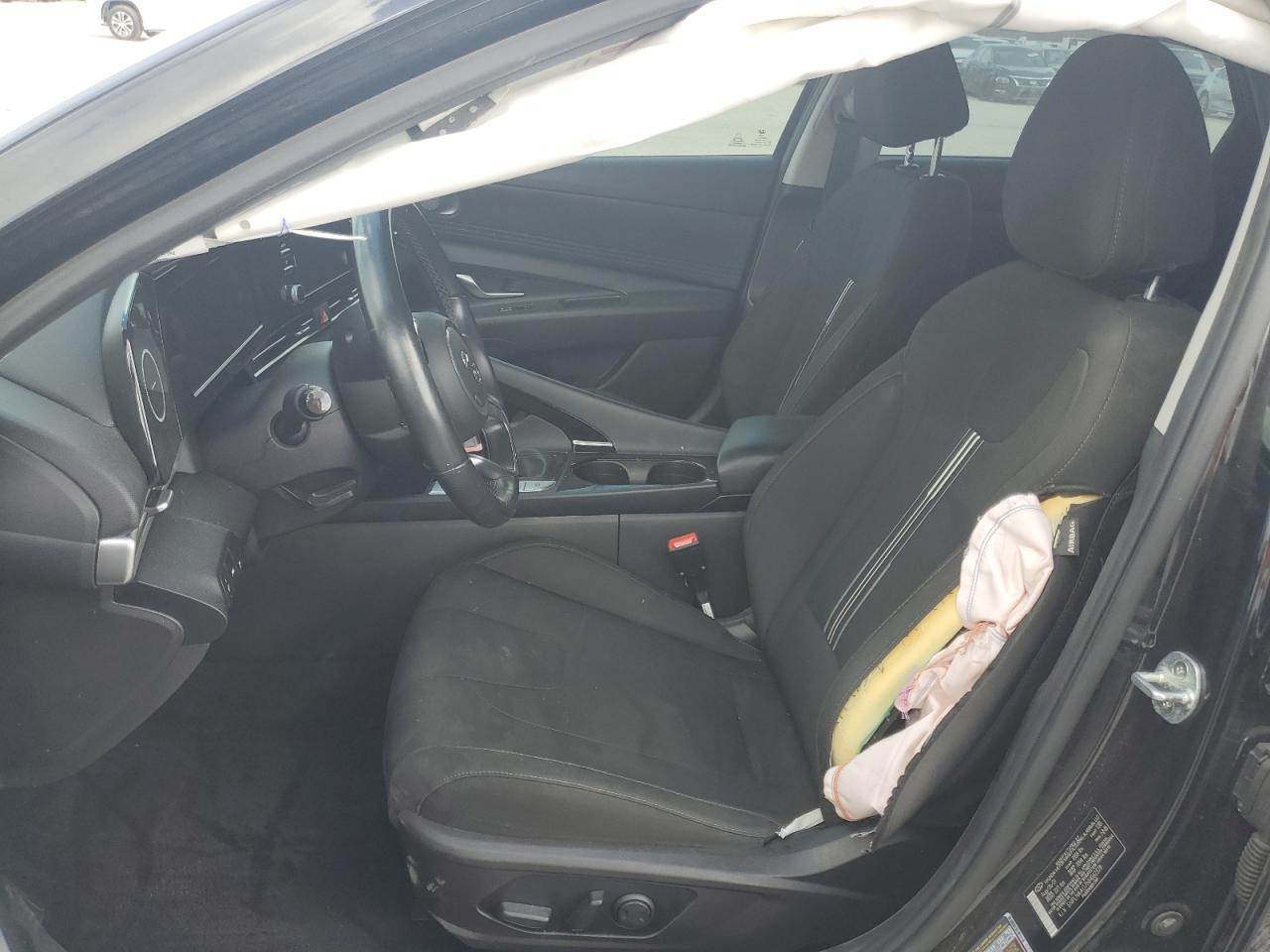 2022 Hyundai Elantra VIN 5NPLN4AG7NH062328 Copart auction photo, front end / side damage thumbnail 7