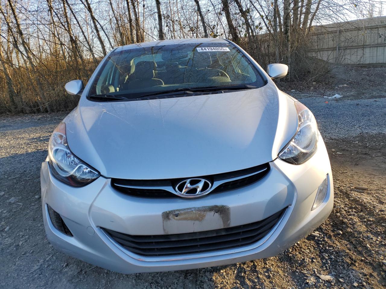 2013 Hyundai Elantra VIN 5NPDH4AE1DH153670 Copart auction photo, front end / side damage thumbnail 5