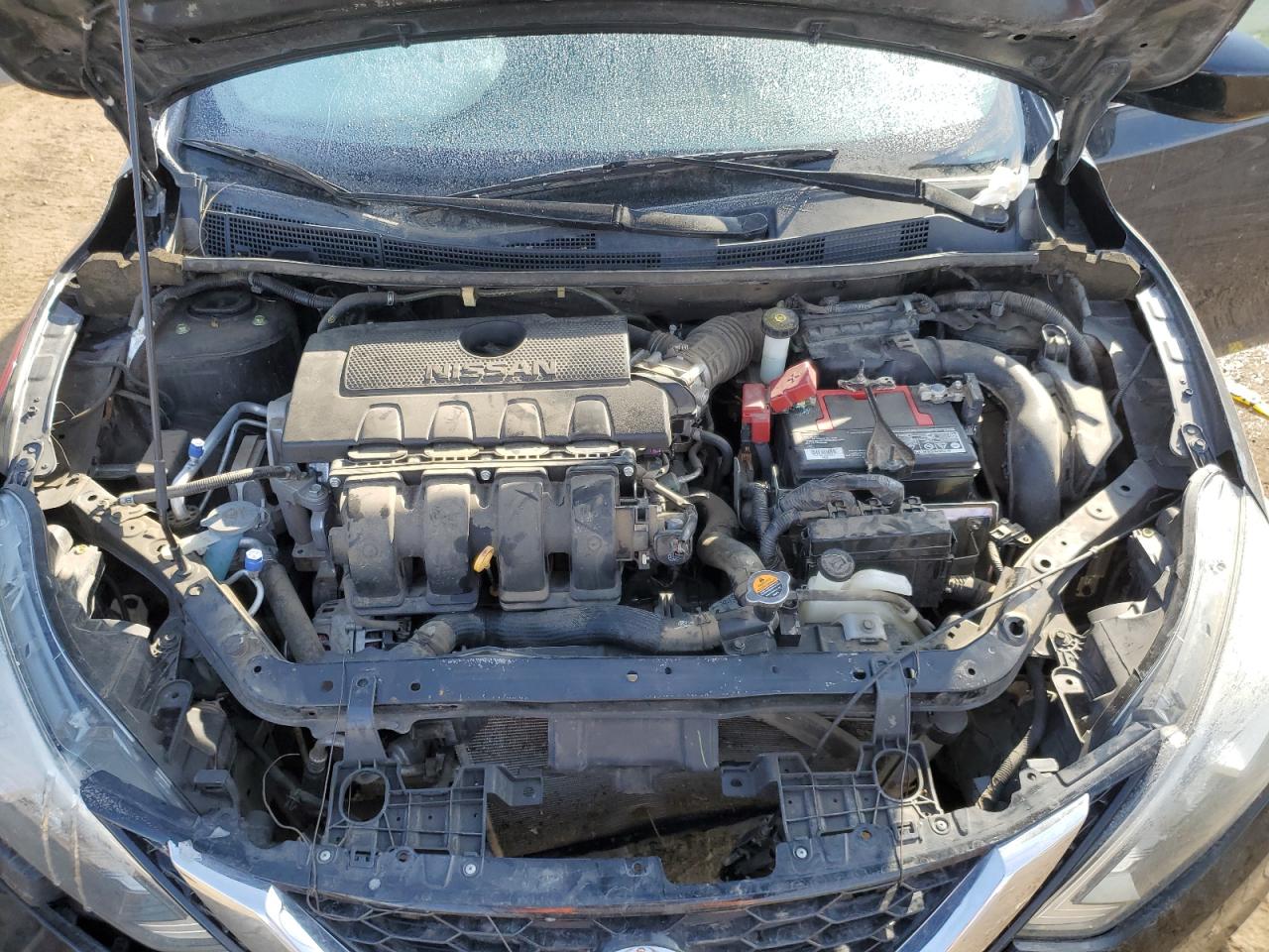 2019 Nissan Sentra VIN 3N1AB7APXKY369043 Copart auction photo, rear end / front end damage thumbnail 13