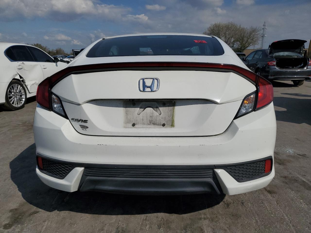 2018 Honda Civic VIN 2HGFC4B56JH301212 Copart auction photo, all over damage thumbnail 6