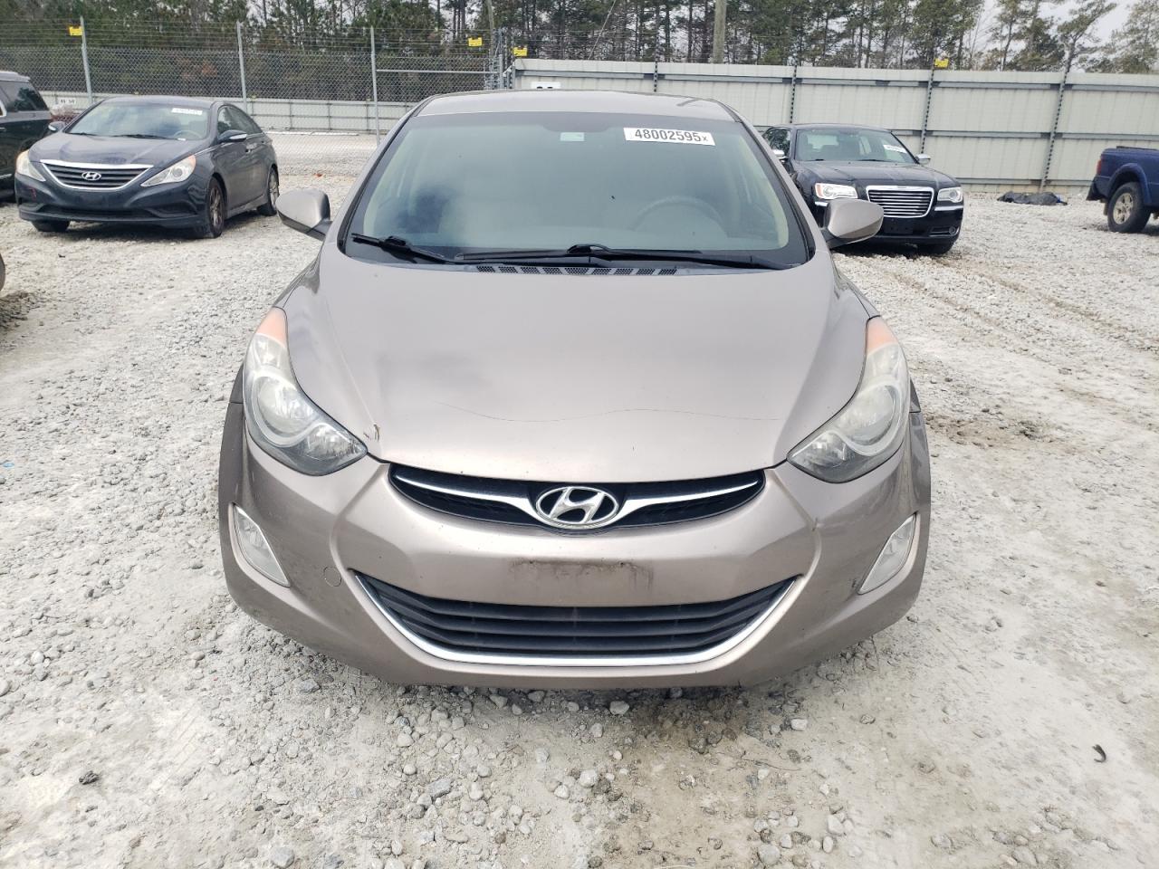 2013 Hyundai Elantra VIN 5NPDH4AE0DH244946 Copart auction photo, rear end / minor dent/scratches damage thumbnail 5