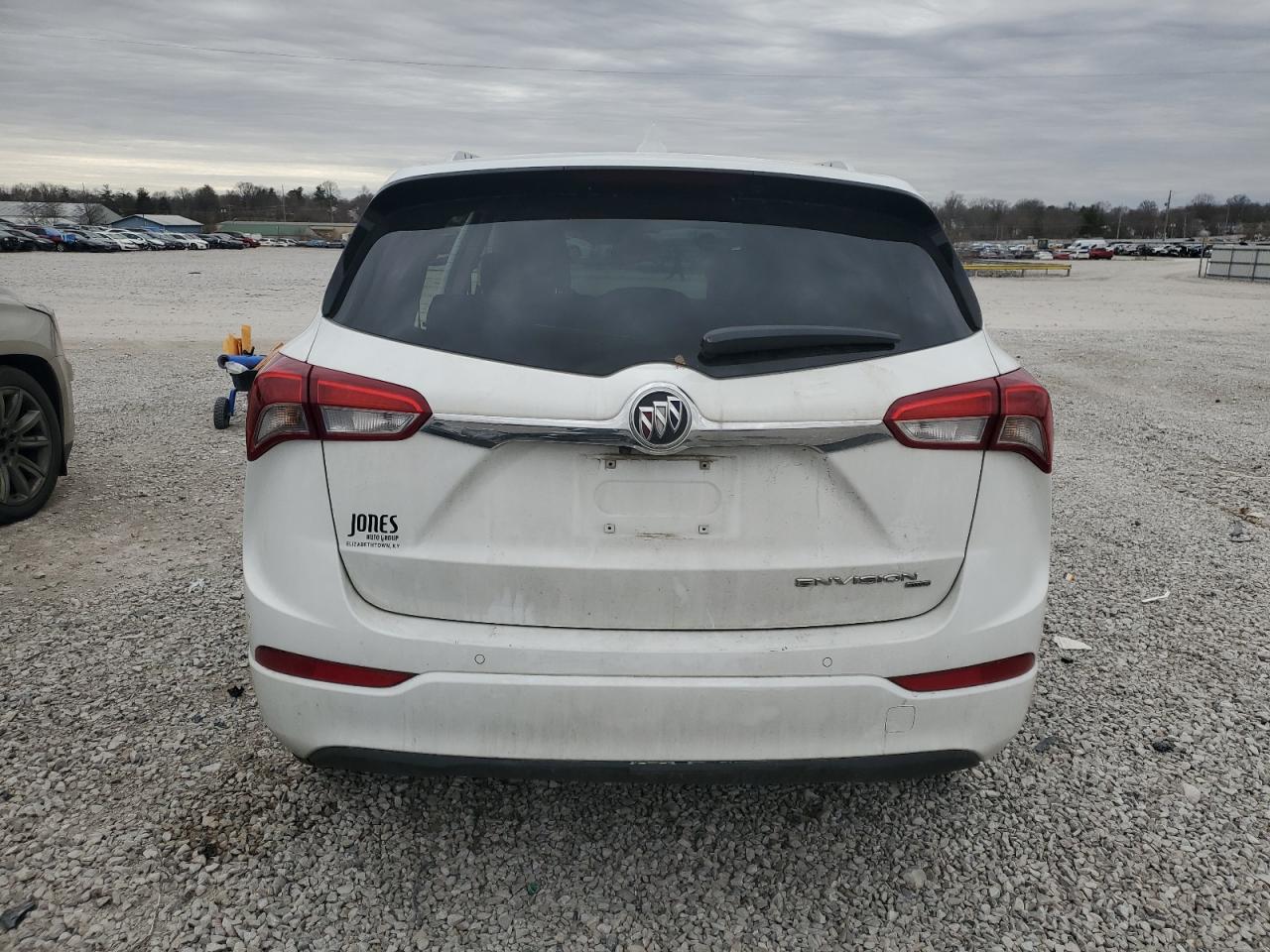 2020 Buick Envision VIN LRBFX2SA0LD199795 Copart auction photo, front end / side damage thumbnail 6