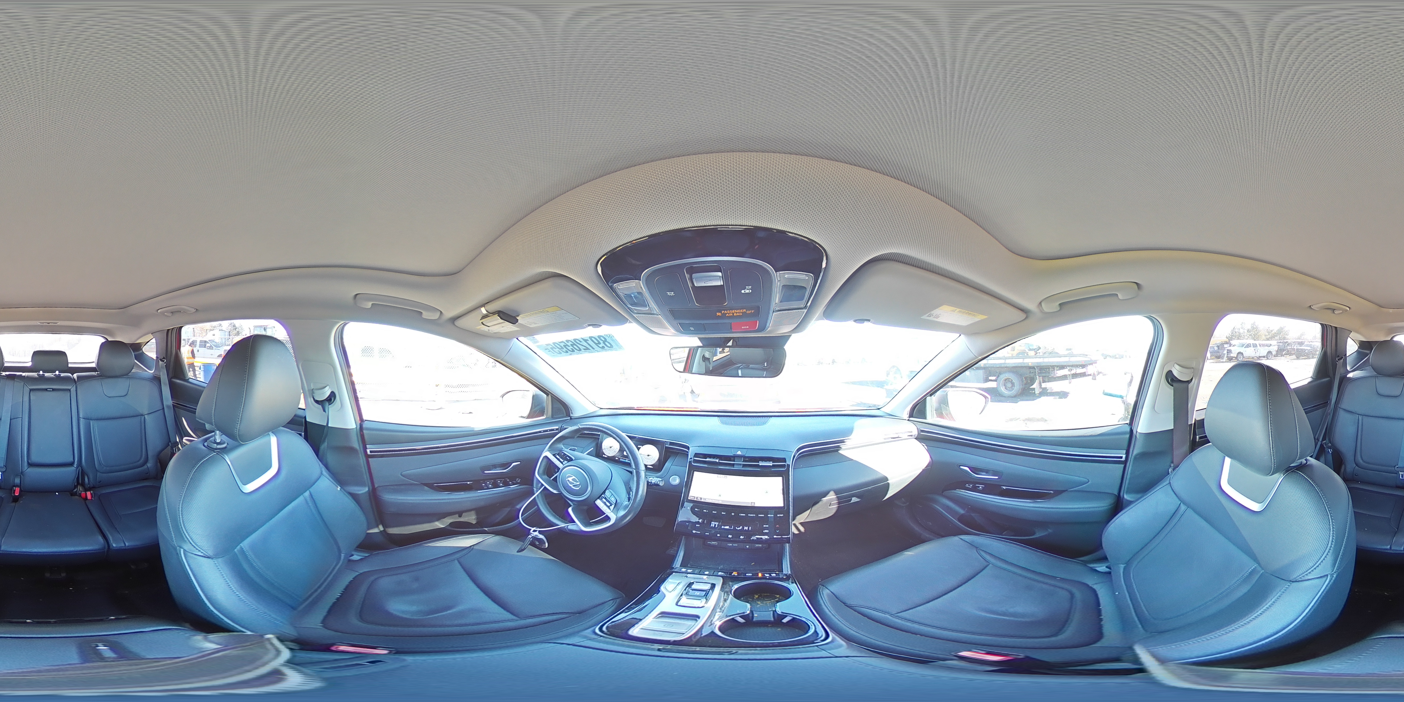 2023 Hyundai Tucson VIN 5NMJECAE3PH161972 Copart auction photo, all over damage thumbnail 13