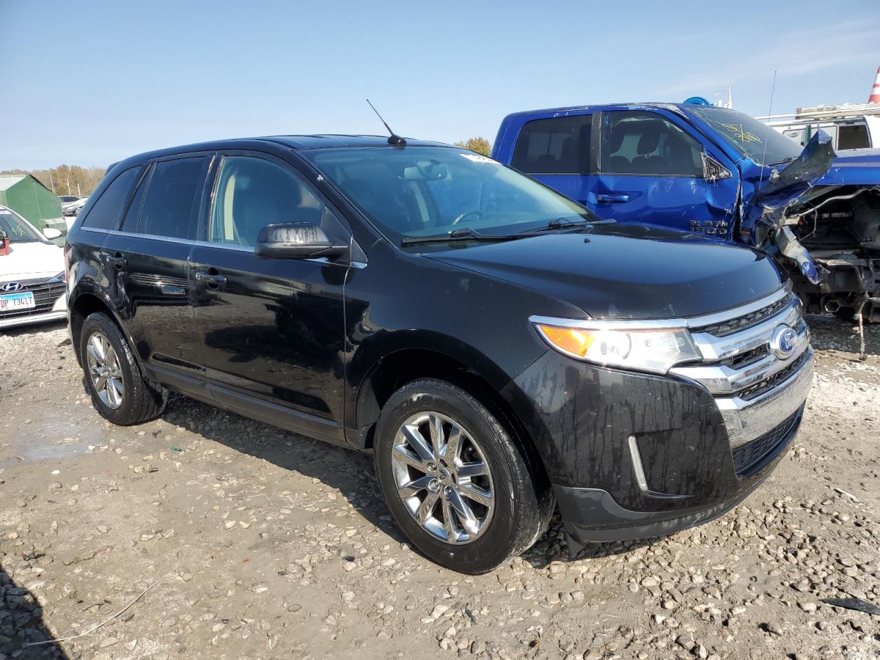 2013 Ford Edge VIN 2FMDK3KC2DBB71496 Copart auction photo, front end damage thumbnail 4