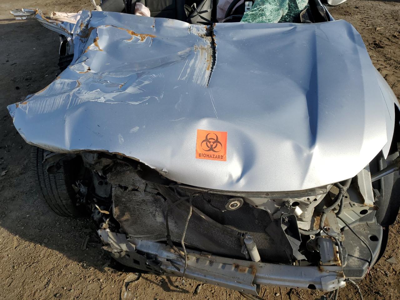 2011 Honda Accord VIN 5J6TF2H58BL001142 Copart auction photo, all over damage thumbnail 11