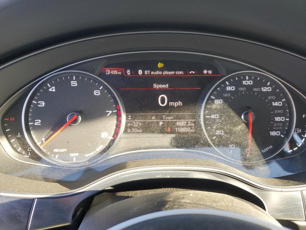2016 Audi A6 VIN WAUGFAFC7GN018381 Copart auction photo, front end / minor dent/scratches damage thumbnail 9