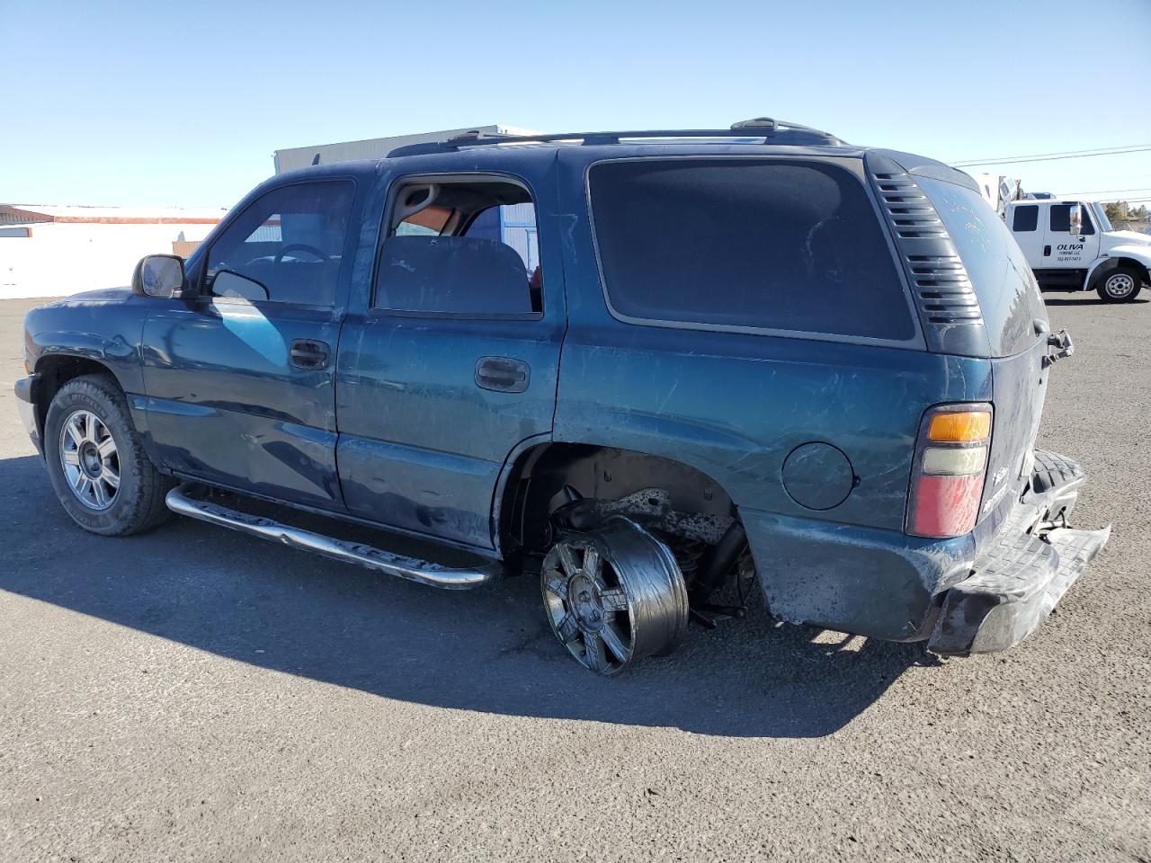 2006 Chevrolet Tahoe VIN 1GNEC13V56R158680 Copart auction photo, undercarriage / rear end damage thumbnail 2