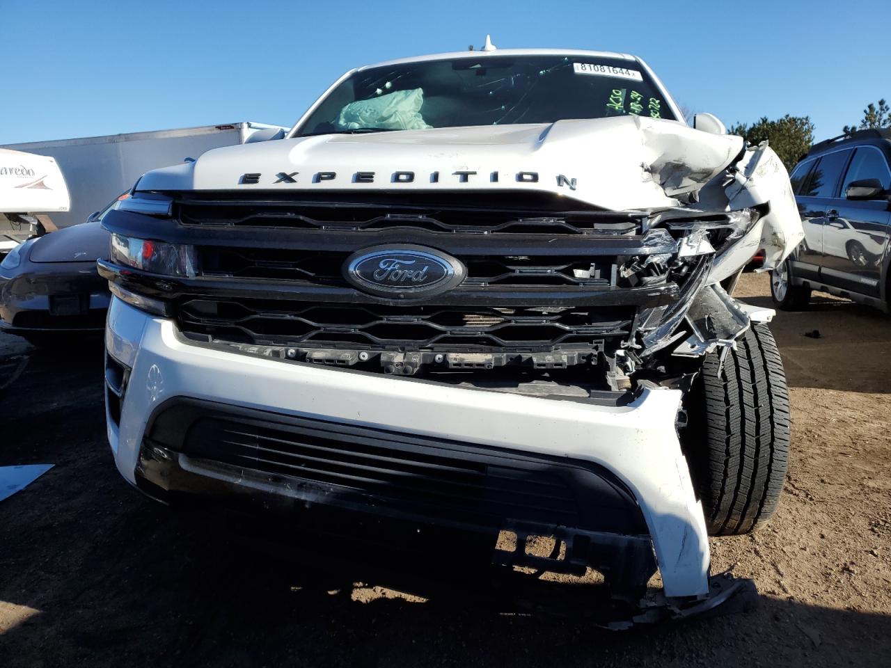2022 Ford Expedition VIN 1FMJK2AT6NEA50782 Copart auction photo, front end / rear end damage thumbnail 5