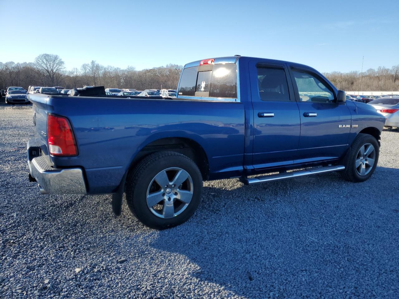 2010 Dodge RAM VIN 1D7RV1GT0AS114428 Copart auction photo, front end / side damage thumbnail 3