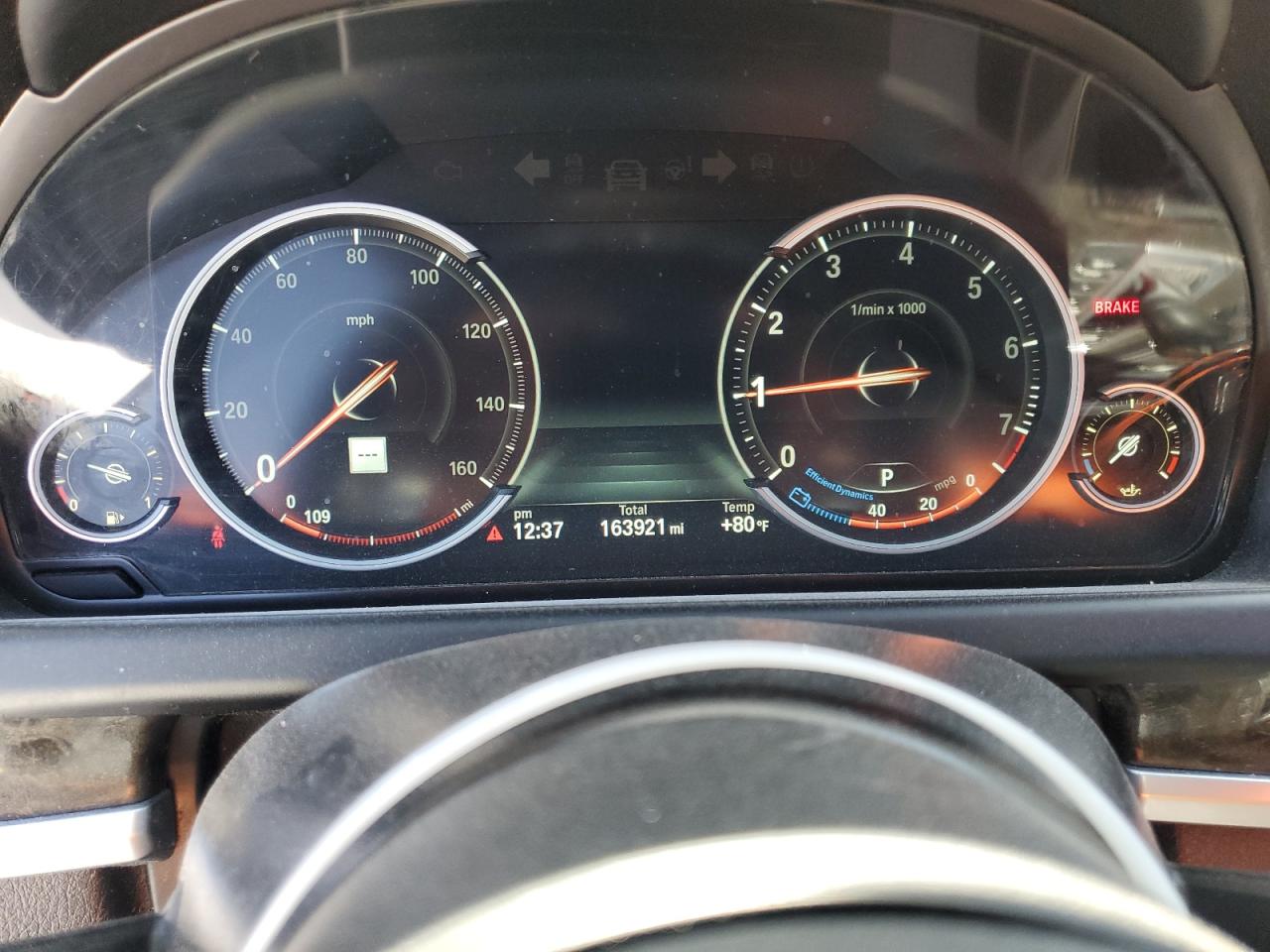 2016 BMW 6er VIN WBA6D2C52GGT65957 Copart auction photo, front end damage thumbnail 9