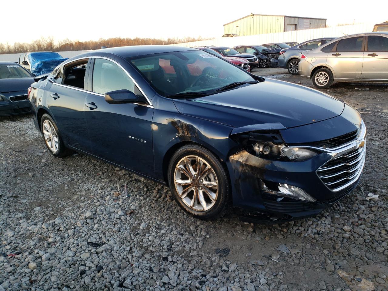 2019 Chevrolet Malibu VIN 1G1ZD5STXKF145152 Copart auction photo, side damage thumbnail 4