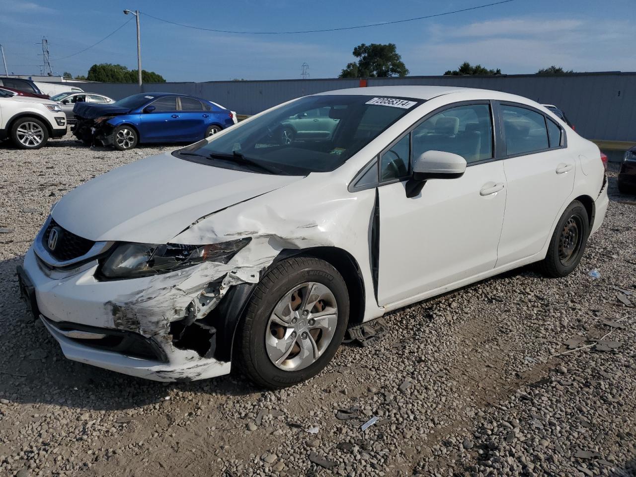 2014 Honda Civic VIN 2HGFB2F53EH502914