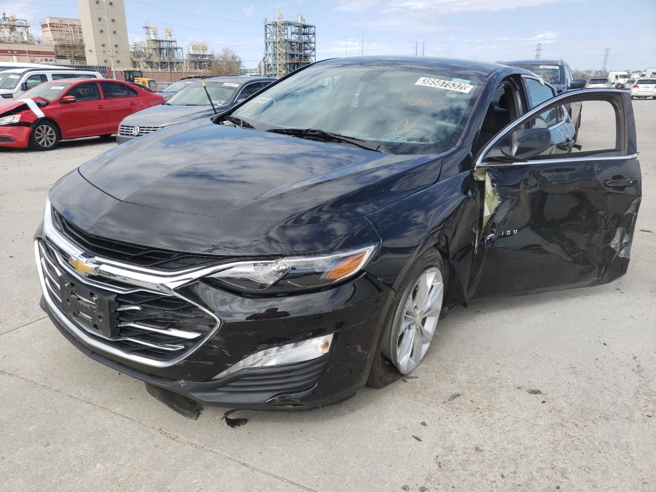2019 Chevrolet Malibu VIN 1G1ZD5ST8KF194351 Copart auction photo, all over damage thumbnail 2