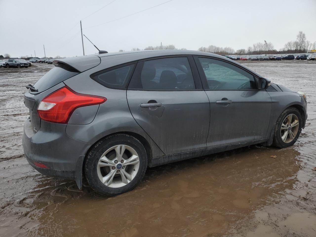 2013 Ford Focus VIN 1FADP3K21DL134328 Copart auction photo, front end / side damage thumbnail 3