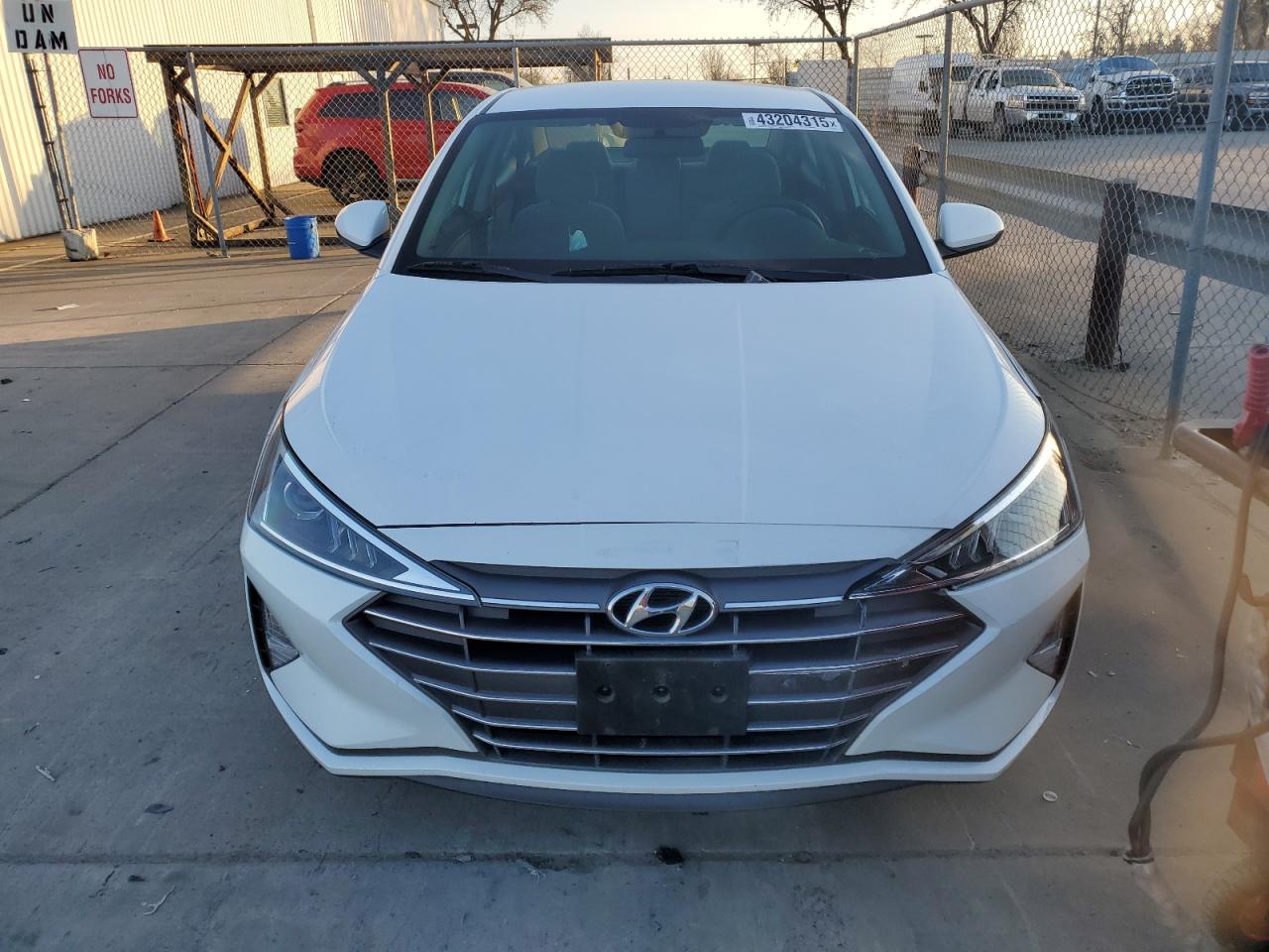 2019 Hyundai Elantra VIN 5NPD74LF0KH423736 Copart auction photo, front end damage thumbnail 5