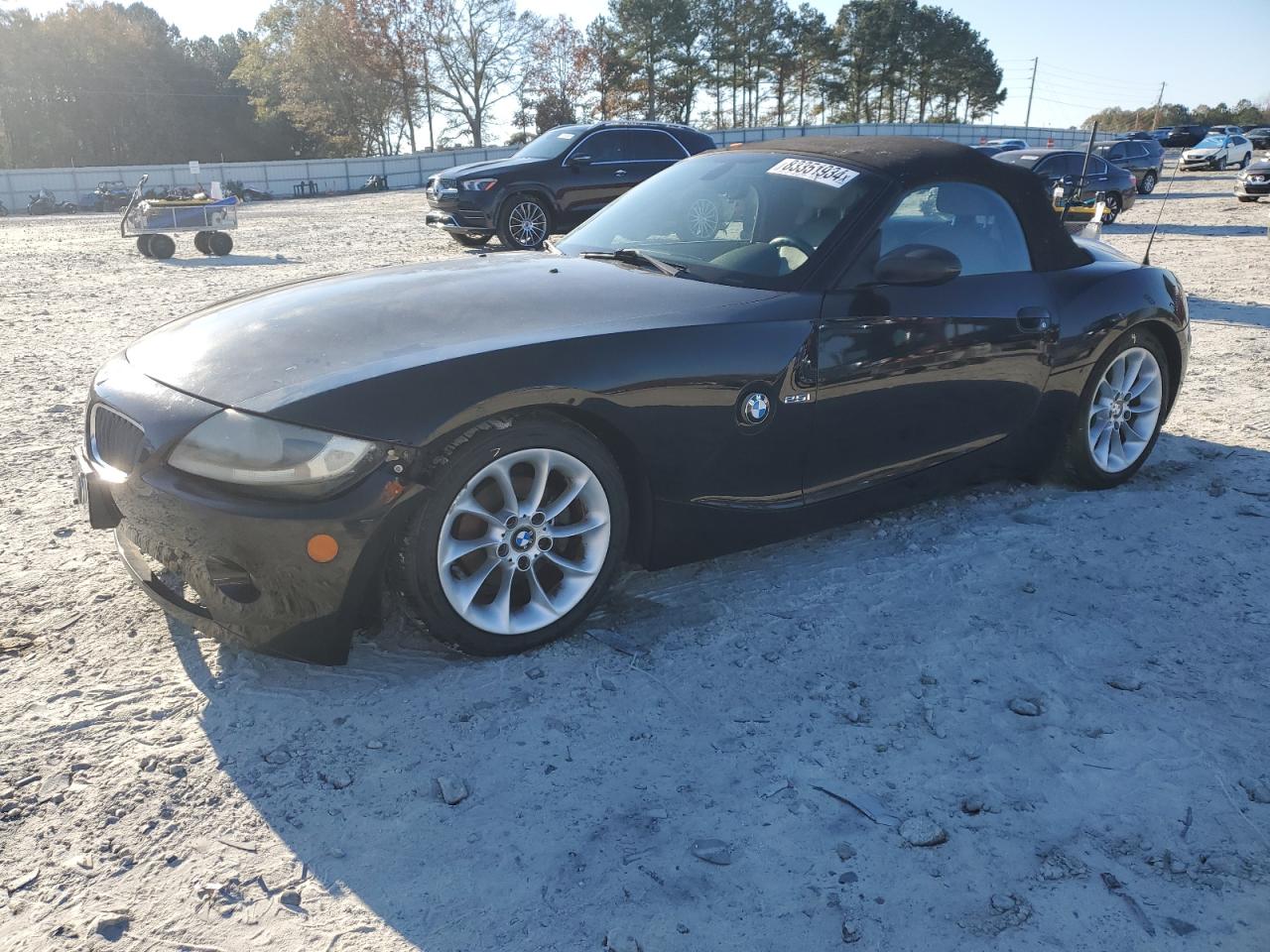 2005 BMW Z4 VIN 4USBT33555LS55039