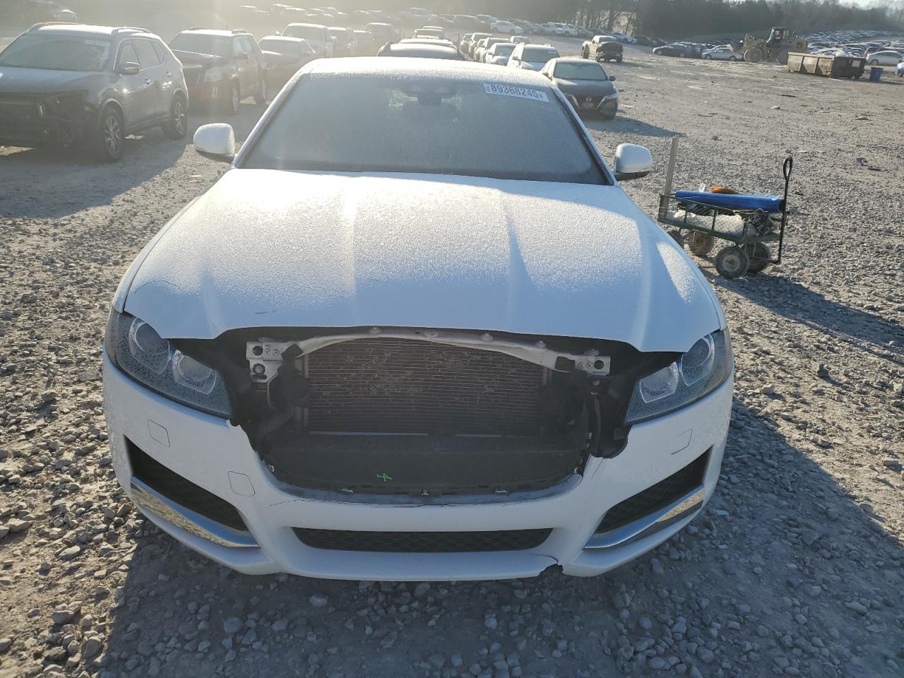 2016 Jaguar XF VIN SAJBD4BV2GCY06655 Copart auction photo, front end damage thumbnail 5