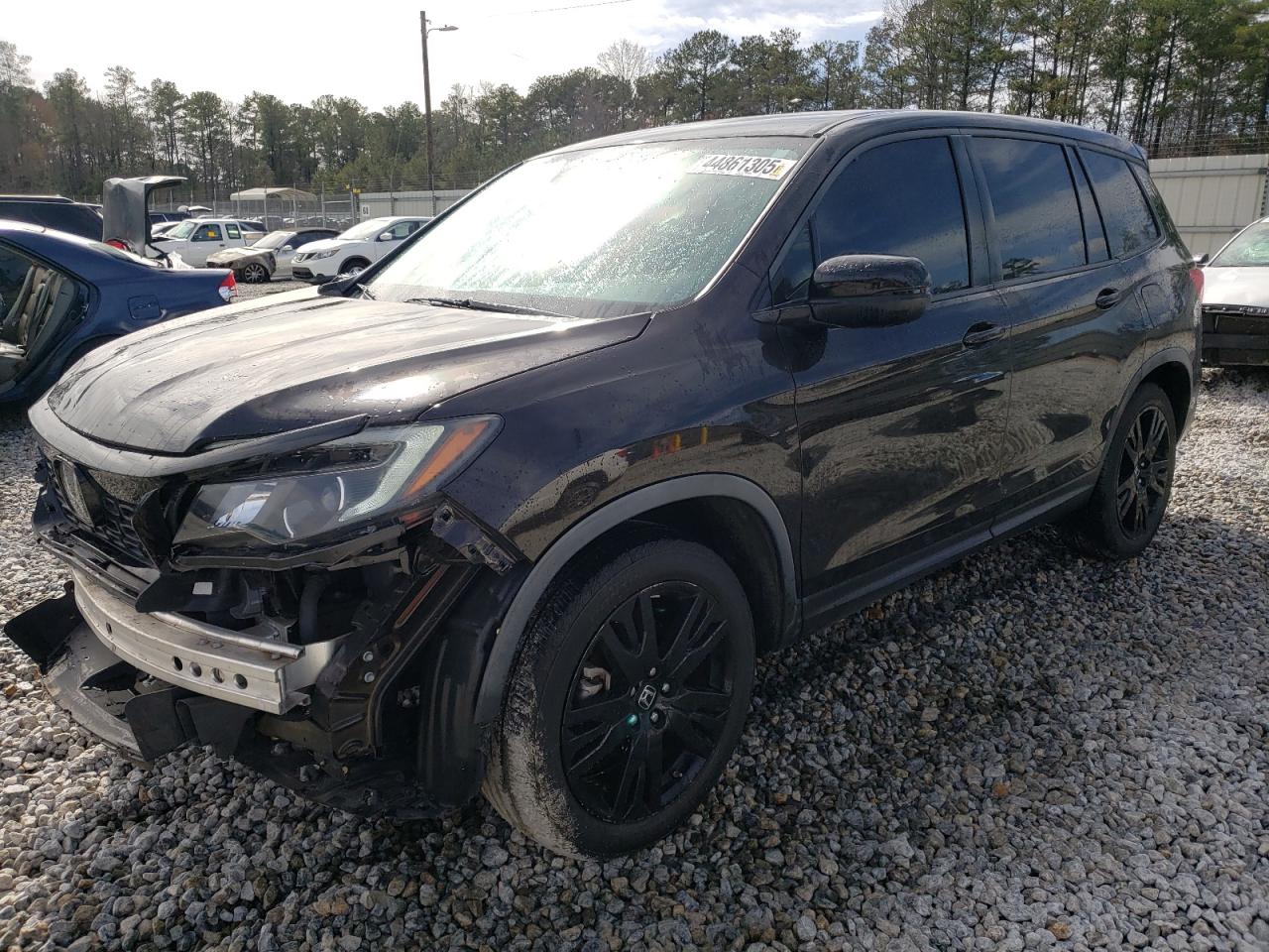 2019 Honda Passport VIN 5FNYF7H24KB009546 - Copart auction photo