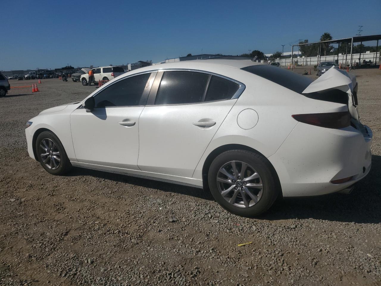 2019 Mazda 3 VIN JM1BPABL7K1111191 Copart auction photo, rear end damage thumbnail 2