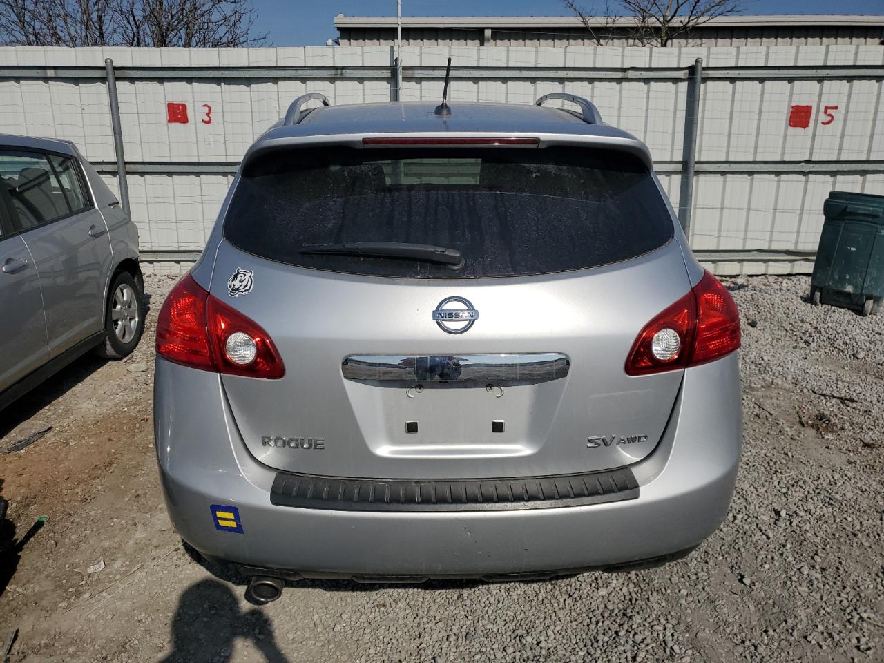 2013 Nissan Rogue VIN JN8AS5MVXDW601313 Copart auction photo, front end / minor dent/scratches damage thumbnail 6
