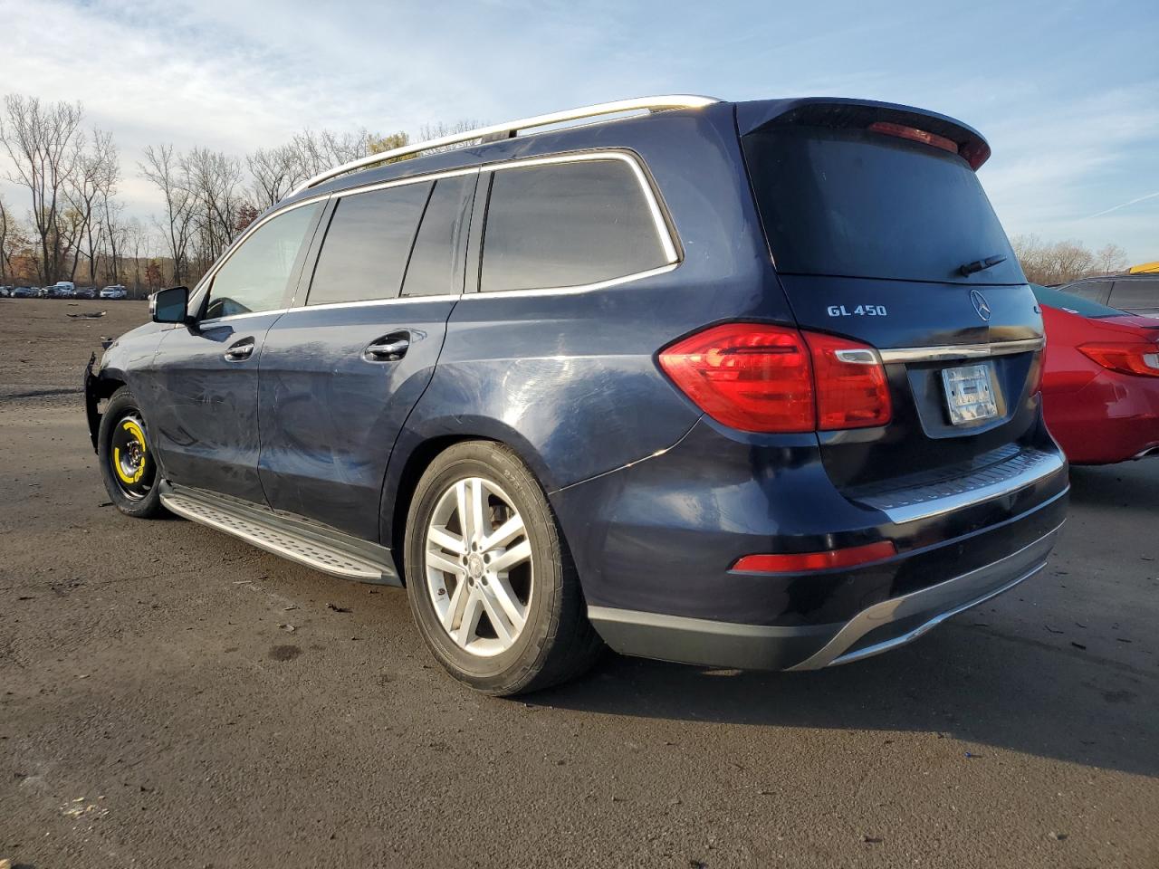 2015 Mercedes-Benz GL-klasse VIN 4JGDF6EEXFA454987 Copart auction photo, all over / mechanical damage thumbnail 2
