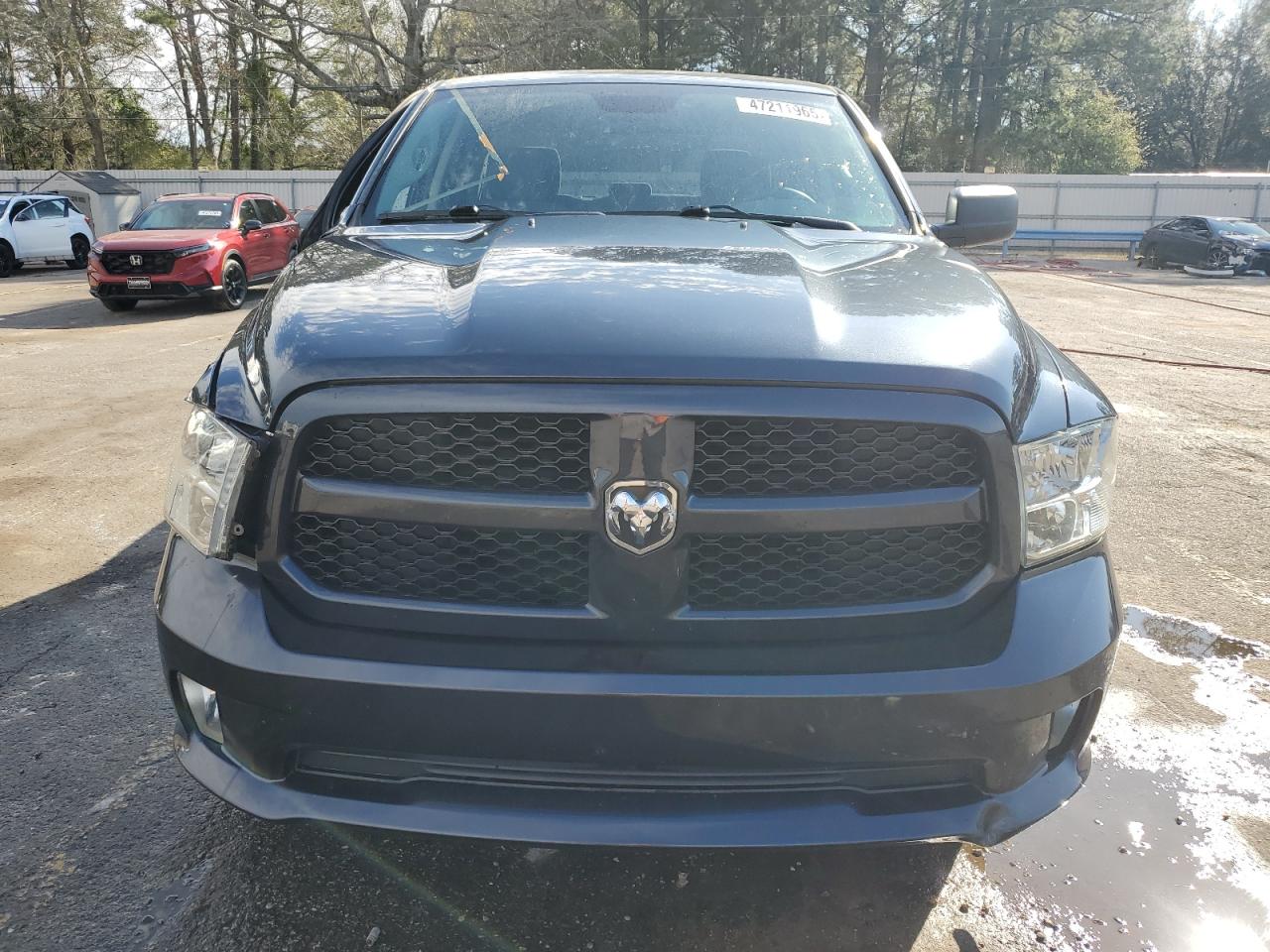 2018 RAM 1500 VIN 1C6RR6KT8JS139605 Copart auction photo, front end / side damage thumbnail 5