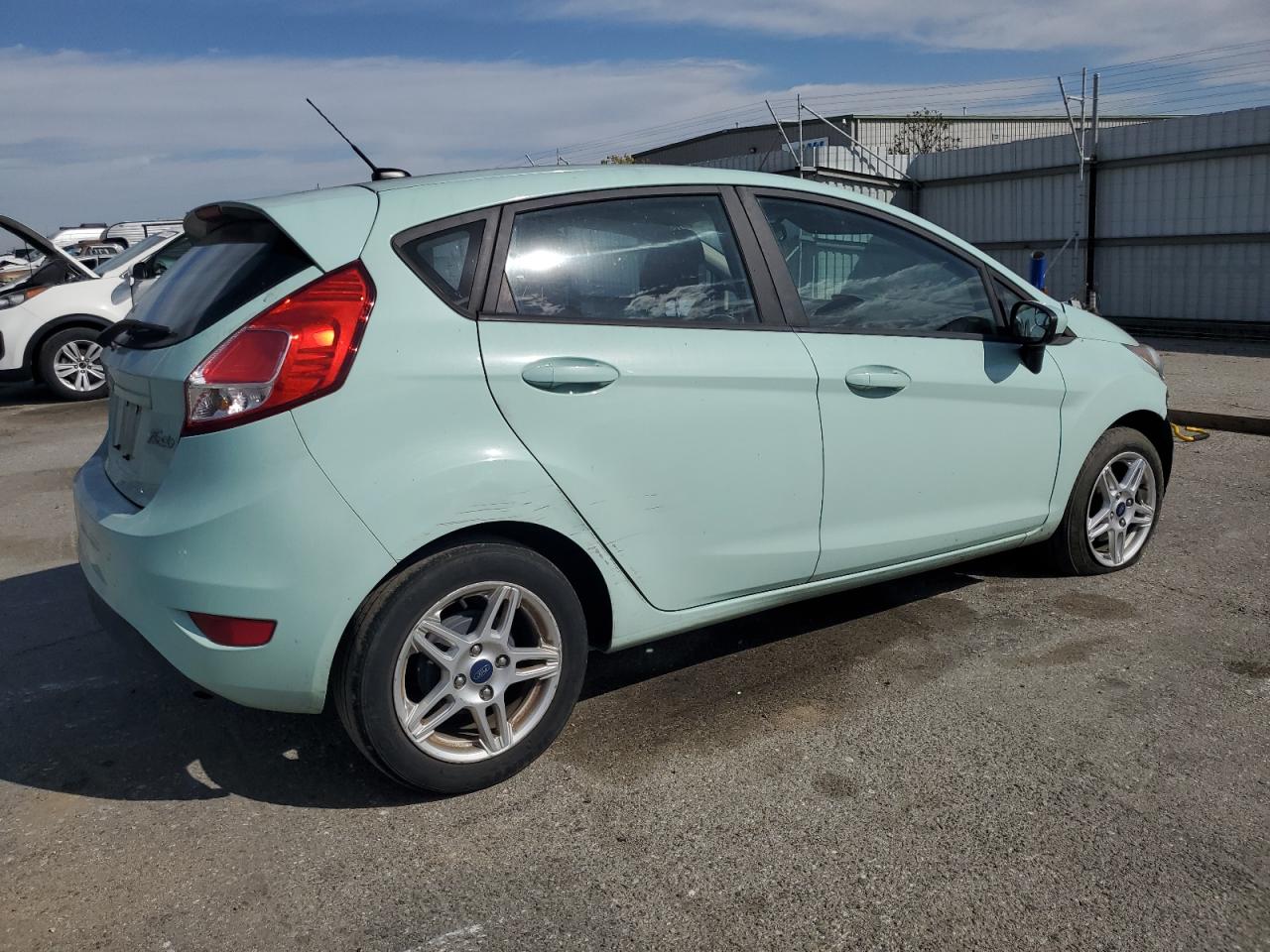2017 Ford Fiesta VIN 3FADP4EJ8HM147560 Copart auction photo, front end / minor dent/scratches damage thumbnail 3