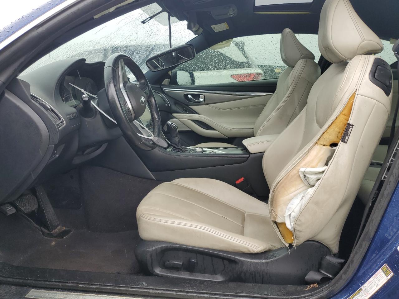 2018 Infiniti Q60 VIN JN1EV7EK6JM340325 Copart auction photo, front end / side damage thumbnail 7