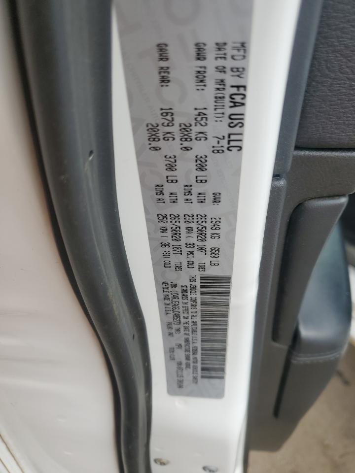 2018 Jeep Grand Cherokee VIN 1C4RJEAG6JC485273 Copart auction photo, side / front end damage thumbnail 14