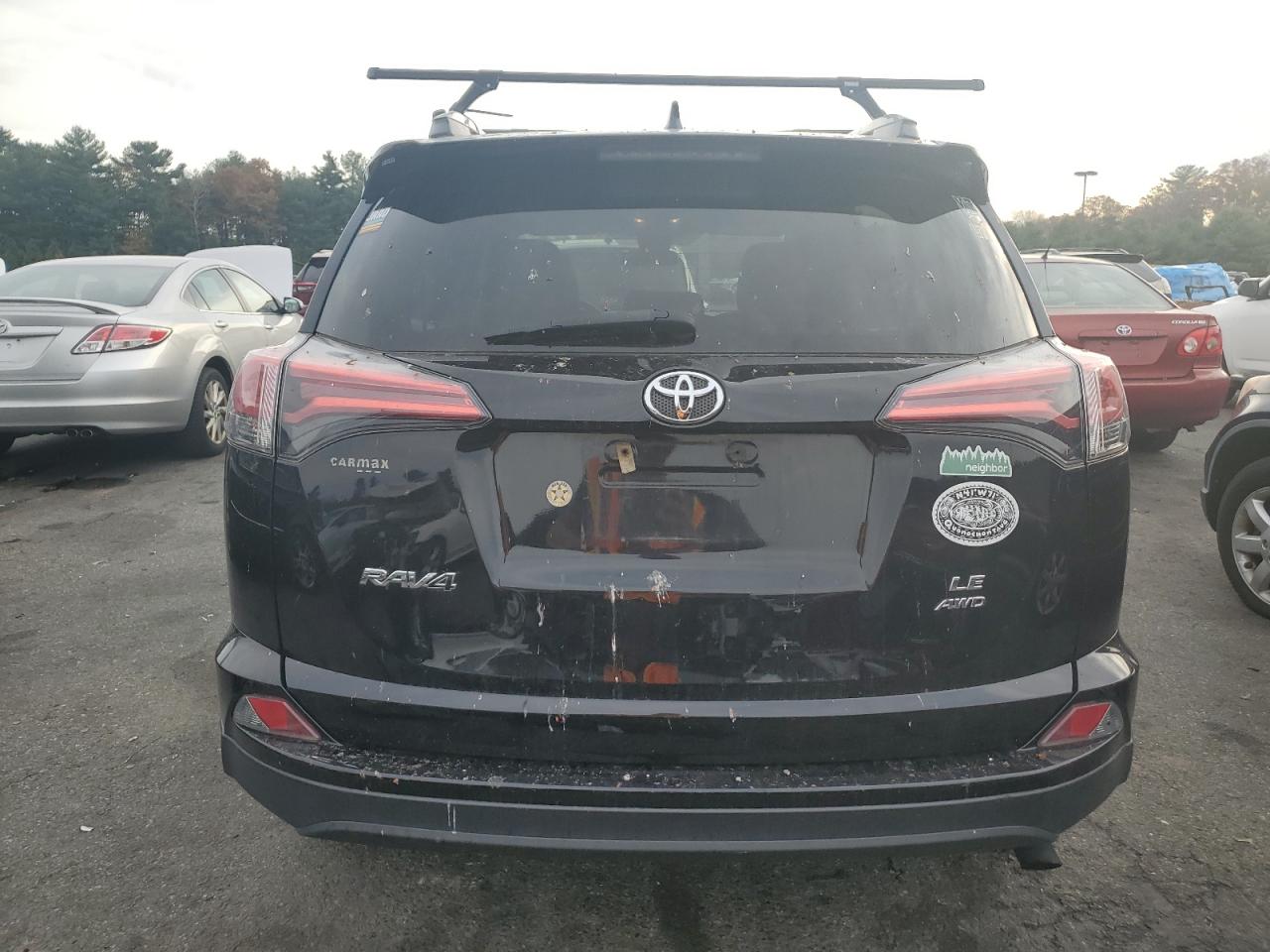 2018 Toyota RAV 4 VIN 2T3BFREV6JW769146 Copart auction photo, front end / minor dent/scratches damage thumbnail 6