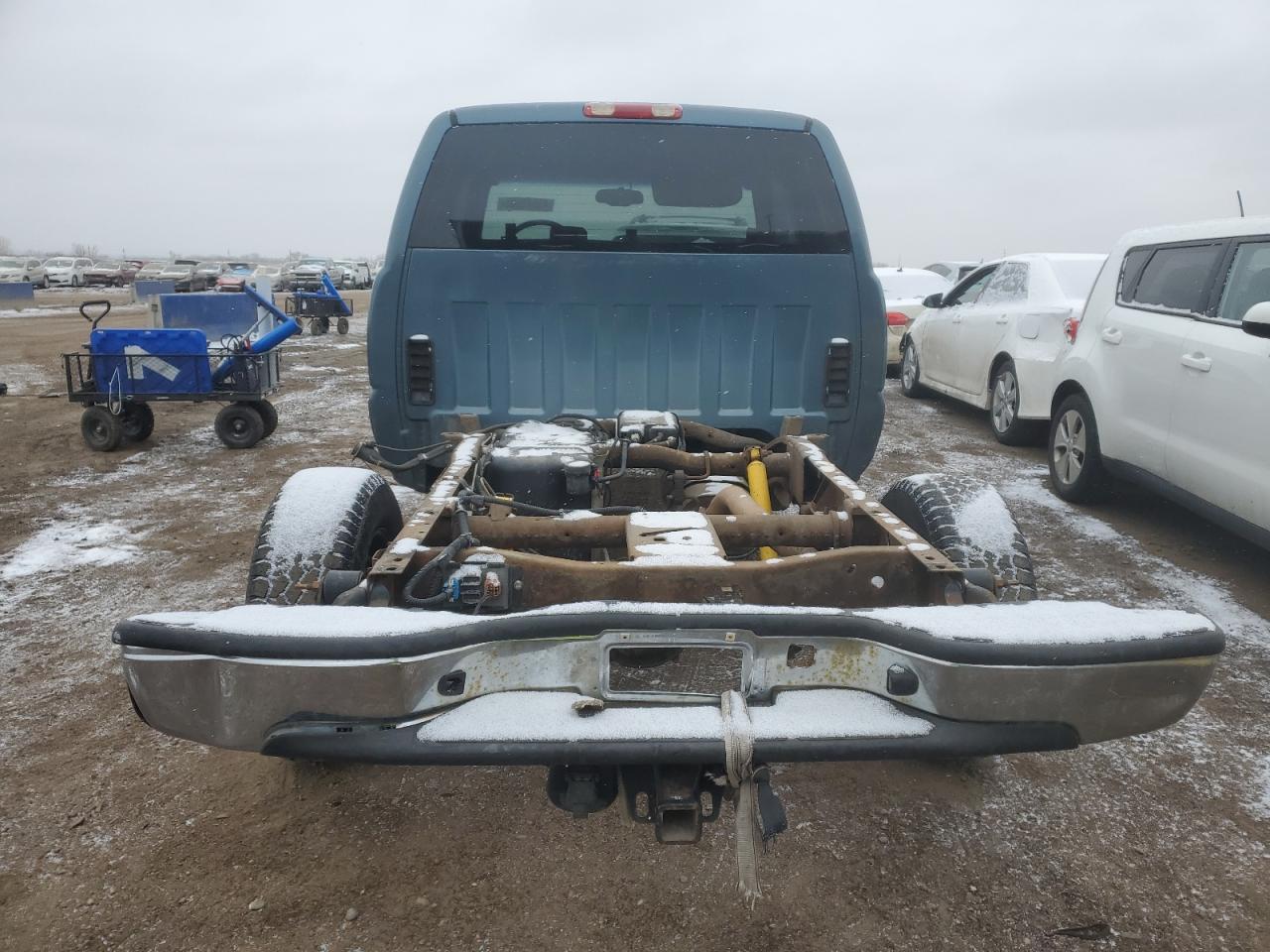 2006 Chevrolet Silverado VIN 1GCEK19B66Z205871 Copart auction photo, stripped damage thumbnail 6