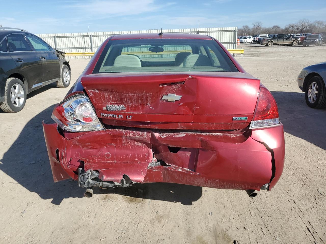 2013 Chevrolet Impala VIN 2G1WG5E36D1253090 Copart auction photo, rear end damage thumbnail 6