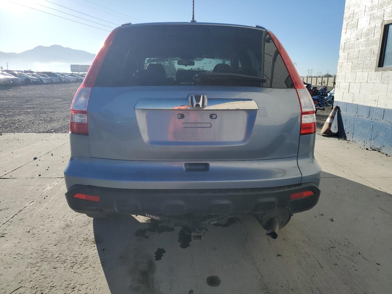 2009 Honda CR-V VIN JHLRE48769C011598 Copart auction photo, rear end damage thumbnail 6