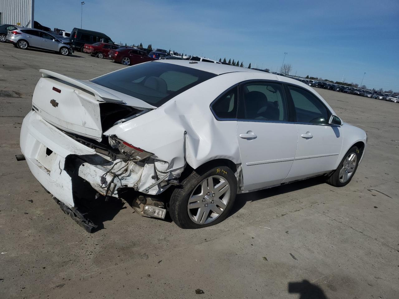 2012 Chevrolet Impala VIN 2G1WB5E35C1205092 Copart auction photo, rear end damage thumbnail 3