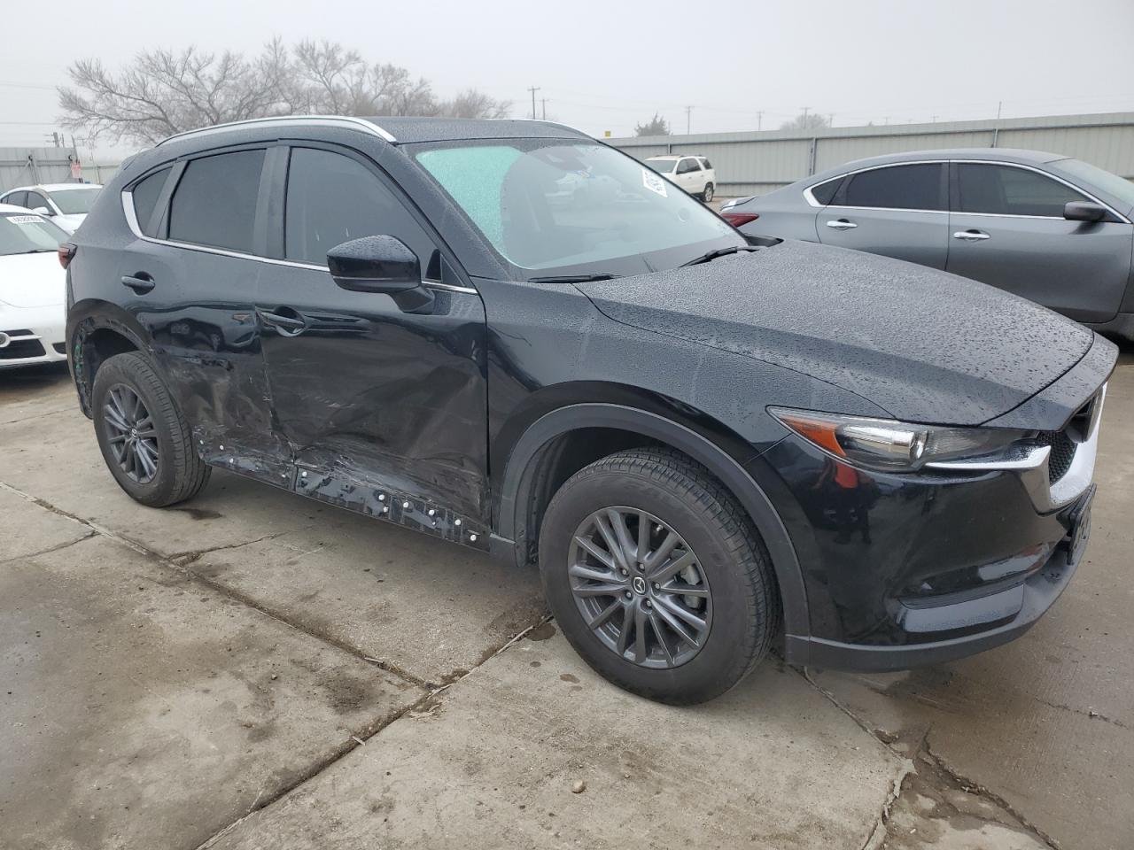 2020 Mazda CX-5 VIN JM3KFACM3L0746126 Copart auction photo, side damage thumbnail 4