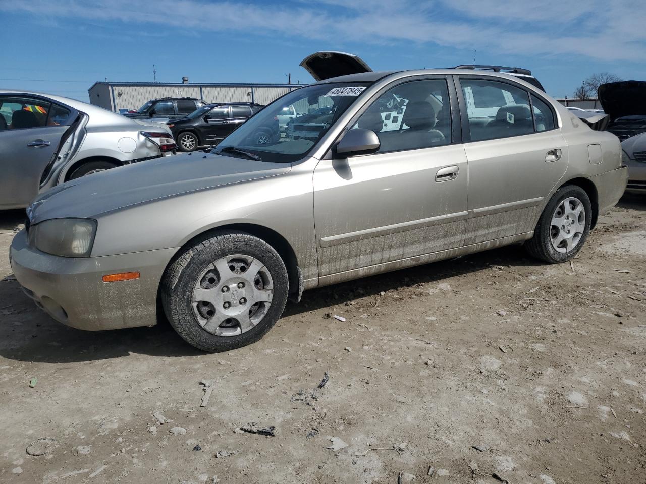 2002 Hyundai Elantra VIN KMHDN45D72U271425