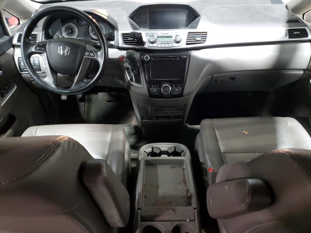 2014 Honda Odyssey VIN 5FNRL5H60EB084852 Copart auction photo, rear end / front end damage thumbnail 8