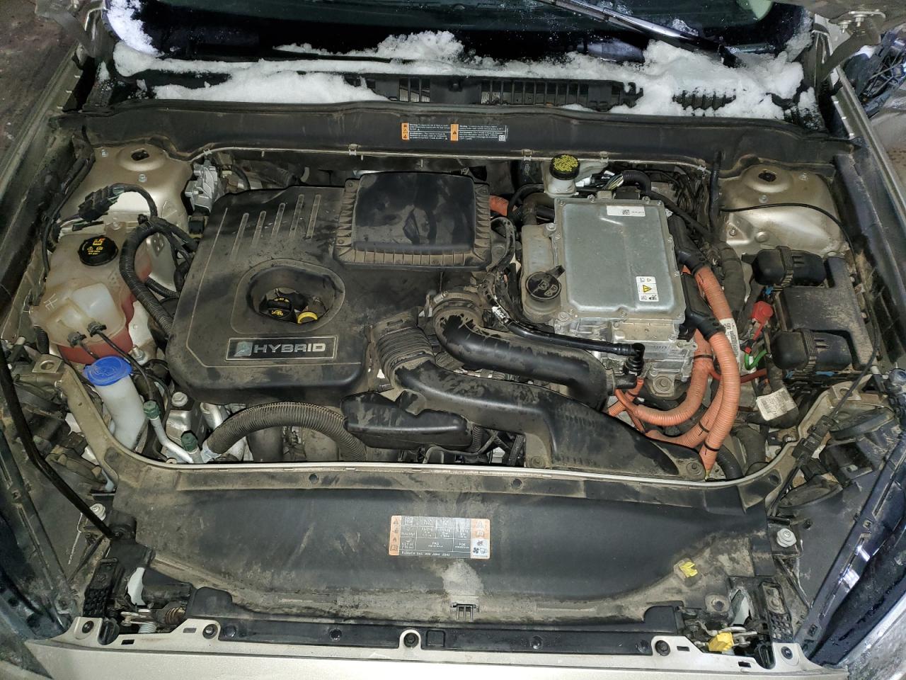 2017 Ford Fusion VIN 3FA6P0LU7HR304741 Copart auction photo, side damage thumbnail 12