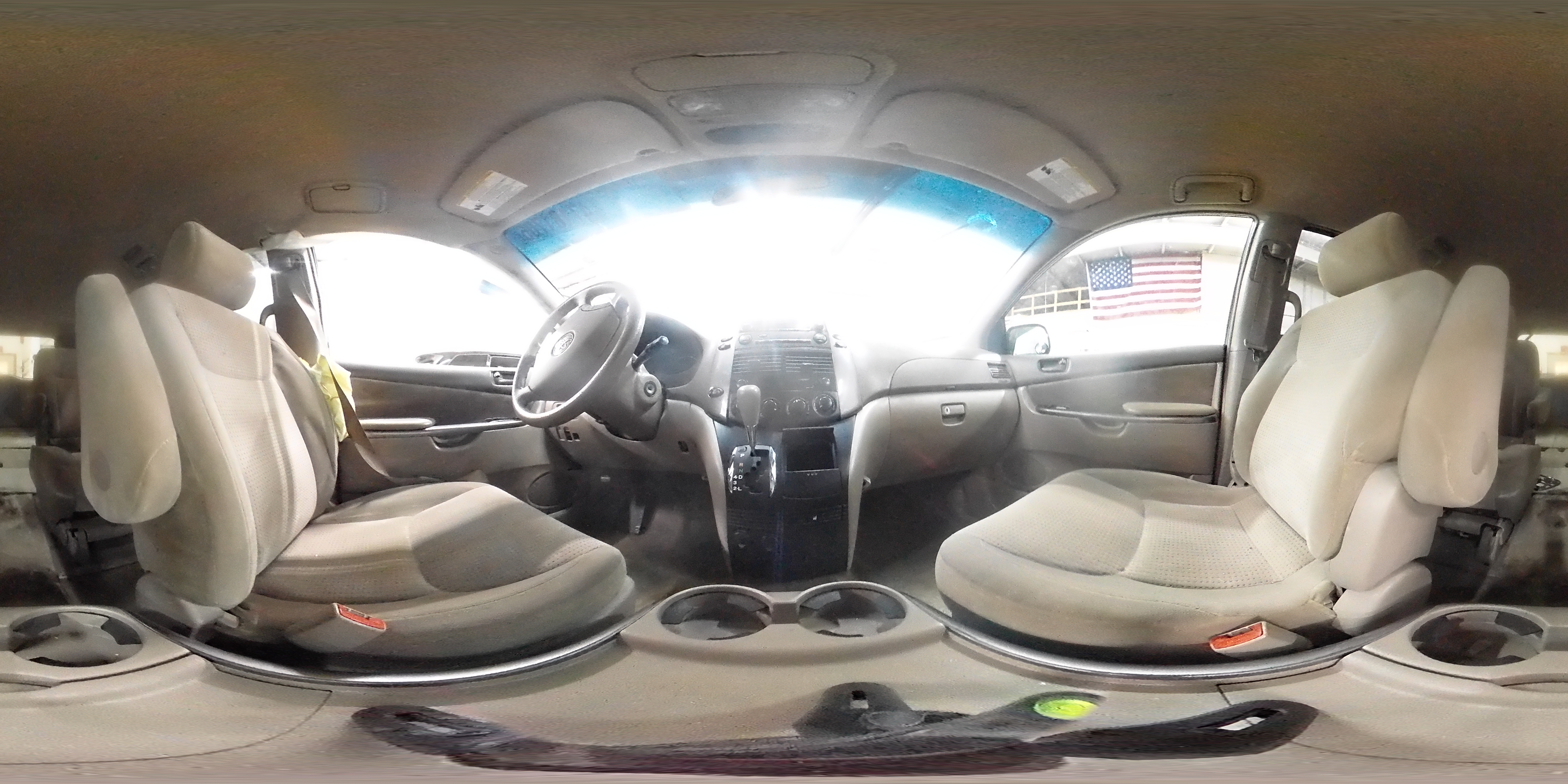 2008 Toyota Sienna VIN 5TDZK23CX8S164898 Copart auction photo, side / front end damage thumbnail 14