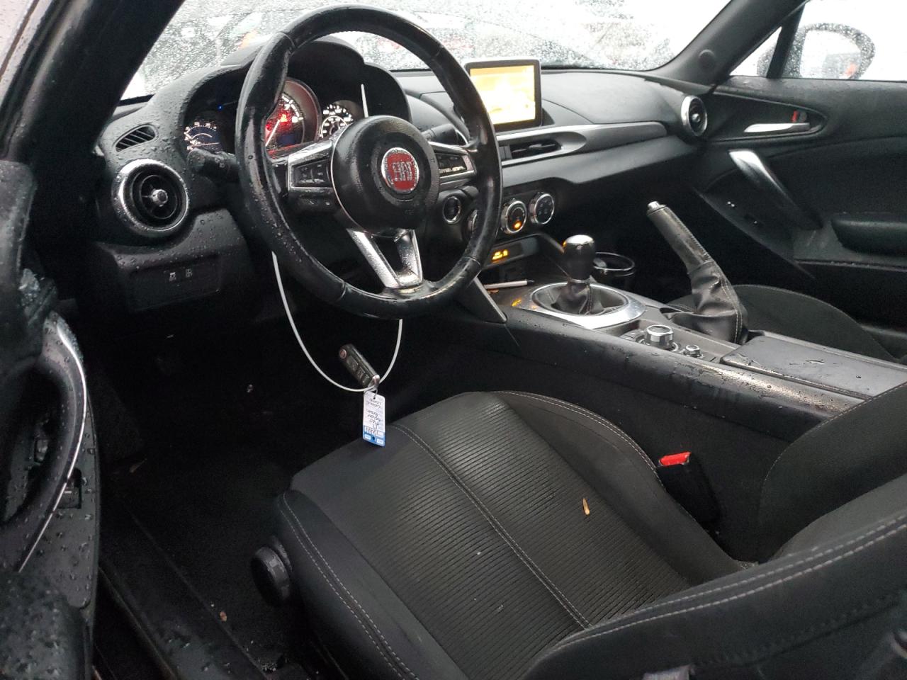 2017 Fiat 124 Spider VIN JC1NFAEK6H0119720 Copart auction photo, front end damage thumbnail 8