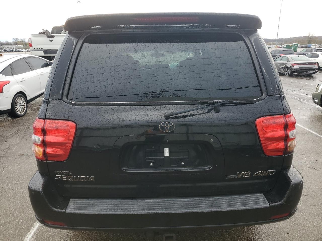 2003 Toyota Sequoia VIN 5TDBT48A93S170296 Copart auction photo, front end damage thumbnail 6