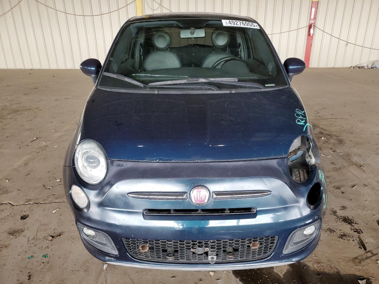 2013 Fiat 500 VIN 3C3CFFBR8DT514587 Copart auction photo, front end / minor dent/scratches damage thumbnail 5