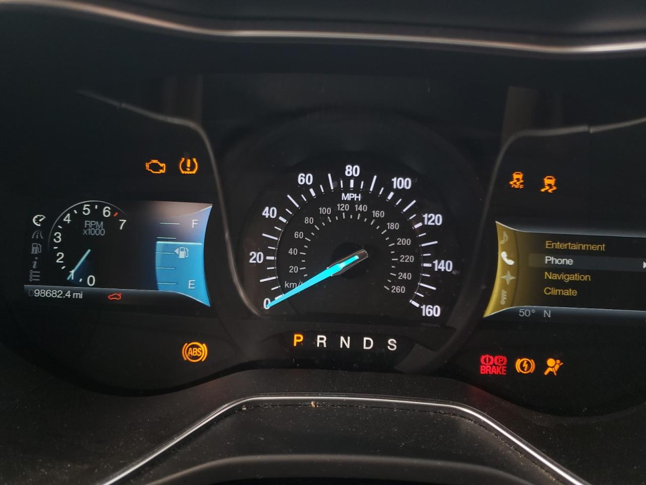 2014 Ford Fusion VIN 3FA6P0HD8ER181942 Copart auction photo, side / front end damage thumbnail 9