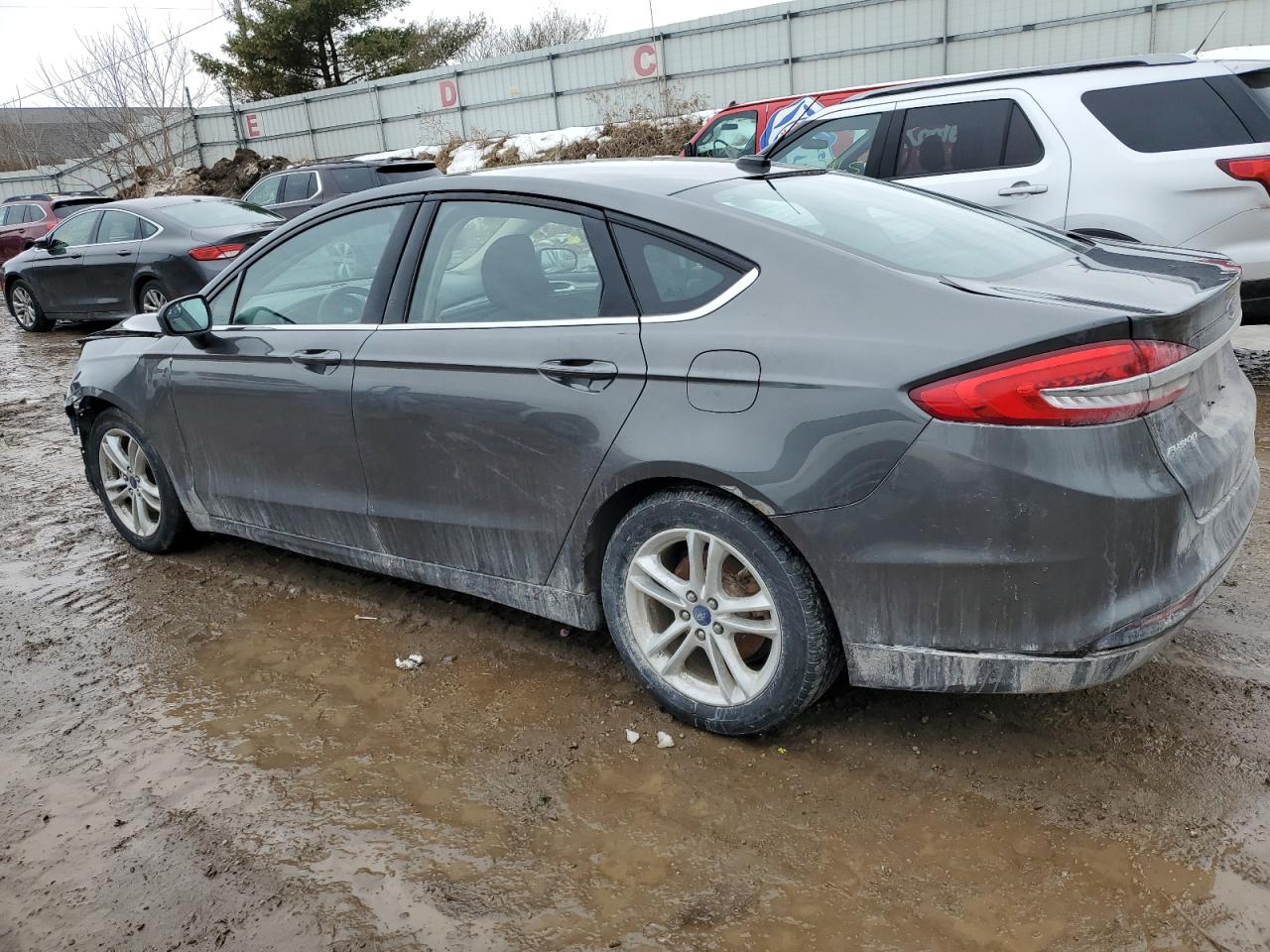 2018 Ford Fusion VIN 3FA6P0H77JR180379 Copart auction photo, front end / minor dent/scratches damage thumbnail 2