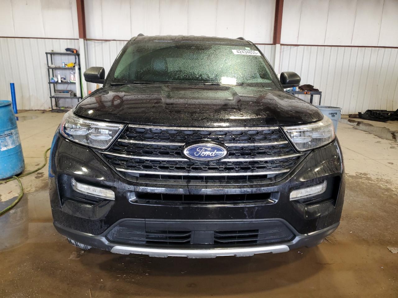 2020 Ford Explorer VIN 1FMSK8DH9LGA79239 Copart auction photo, side / rear end damage thumbnail 5