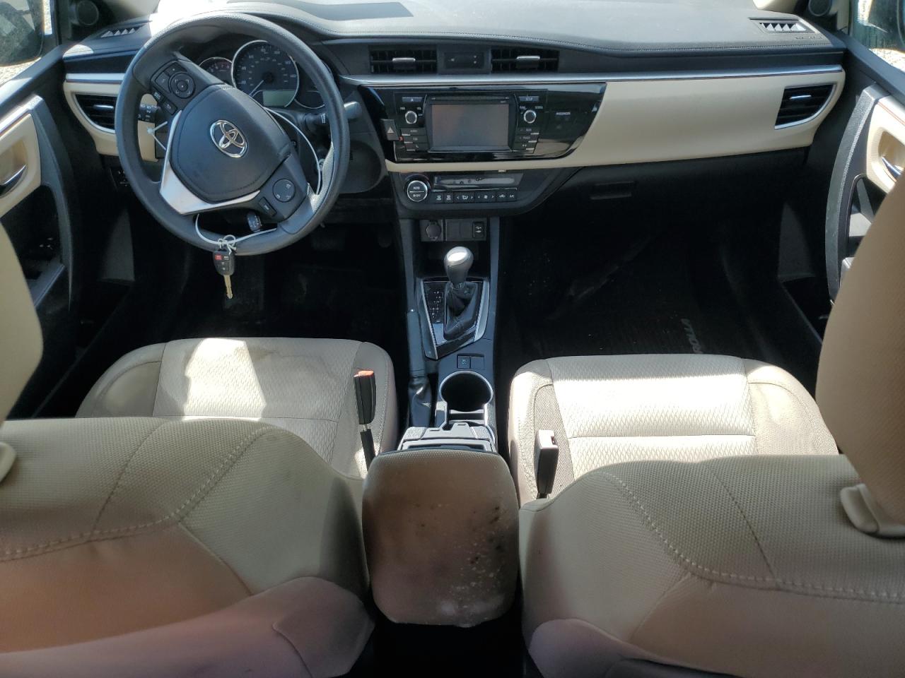 2016 Toyota Corolla VIN 2T1BURHE8GC645772 Copart auction photo, water/flood damage thumbnail 8