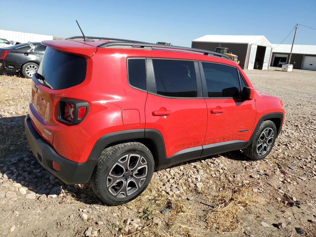 2015 Jeep Renegade VIN ZACCJABTXFPB34976 Copart auction photo, hail damage thumbnail 3